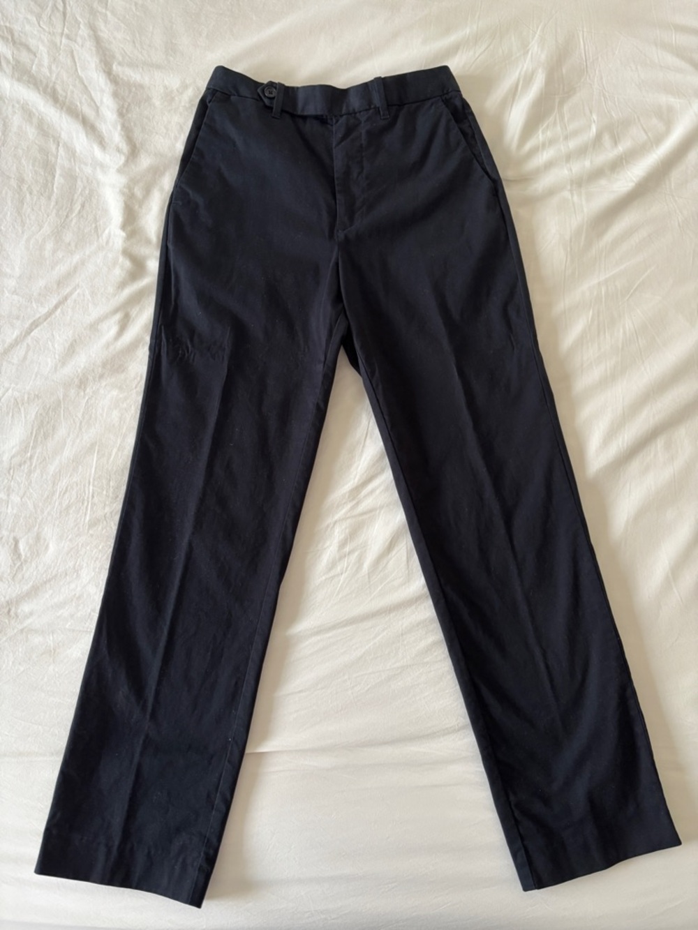 Todd Snyder High-Rise Straight-Fit Italian Cotton Tab Chino